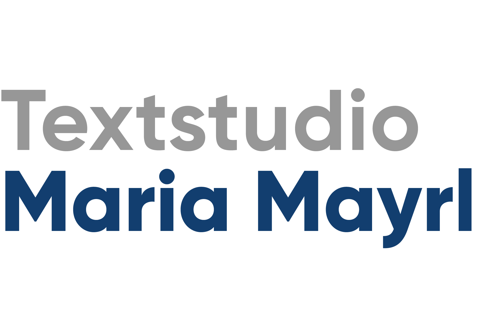 Textstudio Maria Mayrl